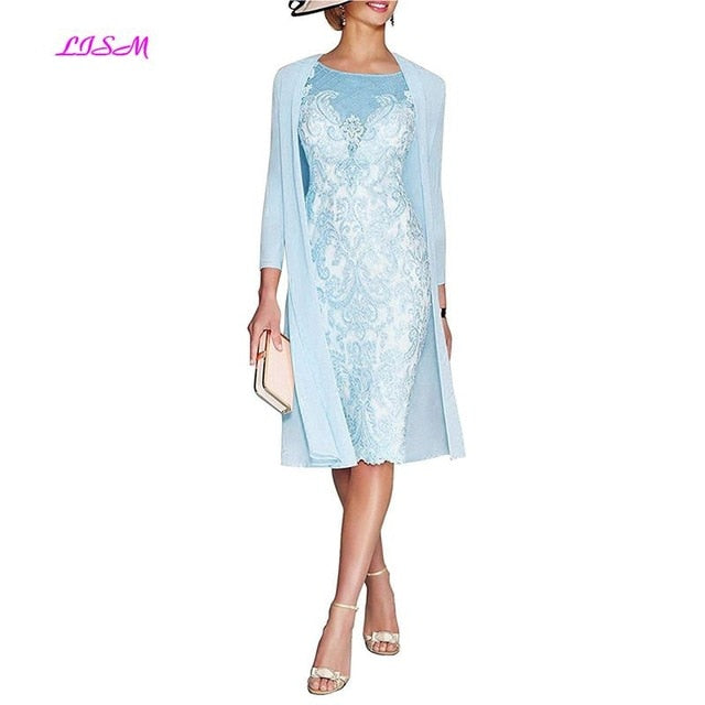 Light Pink Women's Mother of The Groom Dresses Tea Length Lace Mother Overtake Offer Light Pink Women's Mother of The Groom Dresses Tea Length Lace Mother Overtake Offer